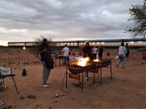 Train Desert Express en Namibie