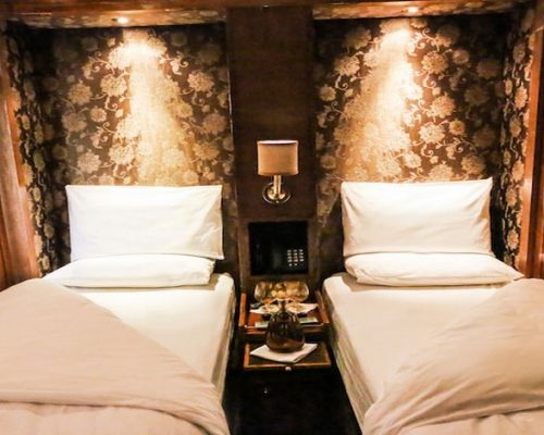 Suite Deluxe Twin Train Bleu